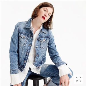 J Crew Classic Denim Jacket